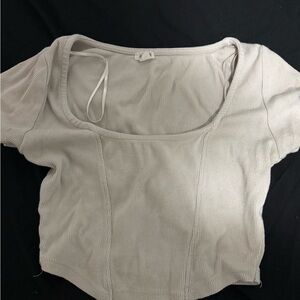 Garage Women's Cream Top